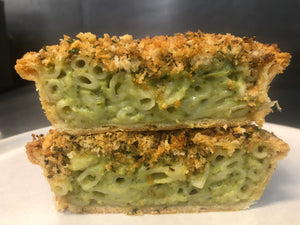 Green Mac & Cheese Pie  (V)