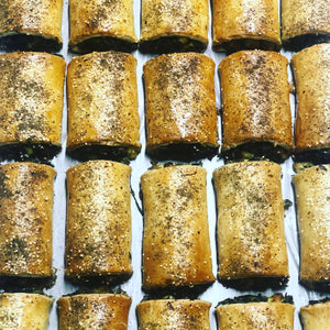 12 x Mini Spinach, Silverbeet & 4 Cheese Rolls (V)